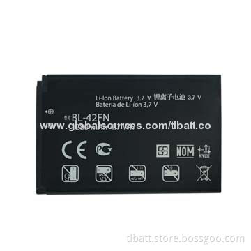 Wholesaler Cell Phone Batteries Bl-42fn for LG P350 P355 C3550